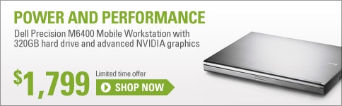 dell precision m6400 | $1799 | shop now