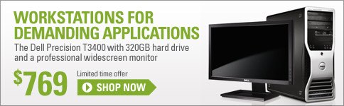 dell precision t3400 | $769 | shop now