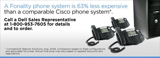 fonality phone system is 63% less expensive | 1-800-953-7605