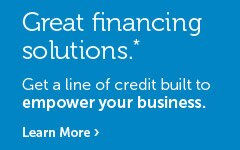 Great financing solutions.