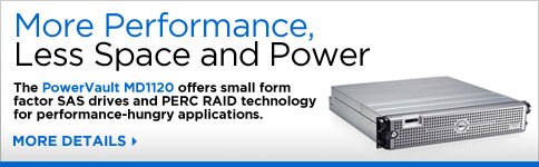 Data Storage, SAN, network-attached storage and PowerVault MD1120