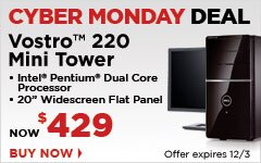 Cyber Monday Black Friday Dell Business Desktops