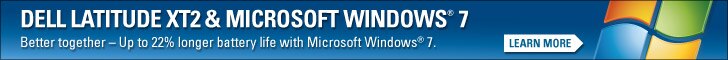 Dell Latitude XT2 & Microsoft Windows 7