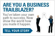 ARE YOU A BUSINESS TRAILBLAZER?
