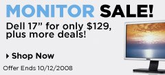Monitor Sale! | Dell 17