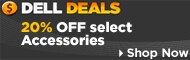 Dell Deals | 20% OFF select Accessories | Shop Now