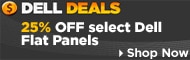 Dell Deals | 25% OFF select Dell Flat Panels | Shop Now