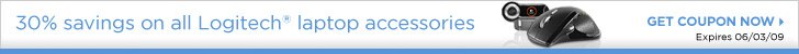 30% savings on all Logitech laptop accessories. Get coupn code.