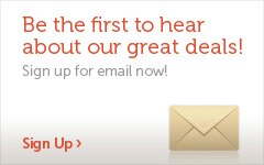 Be the first to hear about our great deals | Sign Up