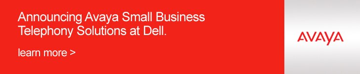 Announcing Avaya Small Business Telephony Solutions at Dell