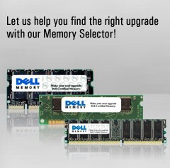 Access our easy to use Memory Selector