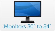 Monitors 30"- 24"