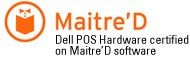 Dell POS Hardware certified on Maitre'D software