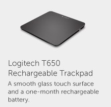Logitech  T650 Rechargeable Trackpad