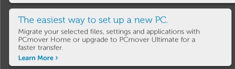 The easiest way to set up a new PC.