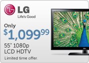 55-inch 1080p LCD HDTV