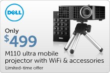 M110 ultra mobile projector with WiFi & accessories