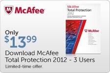 Download McAfee Total Protection 2012 - 3 Users