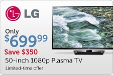 50-inch 1080p Plasma TV