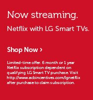 Netflix with LG Smart TVs