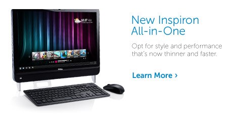New Inspiron All-in-one