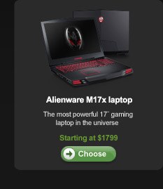 Alienware M17x Laptop