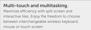Multi-touch and multitasking