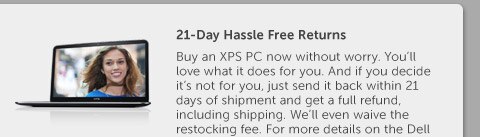 21-Day Hassle Free Returns