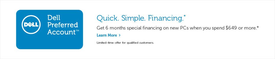 Quick. Simple. Financing.*