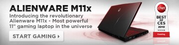 Alienware M11x - Most Powerful 11-inch gaming laptop in the universe. | Start Gaming.