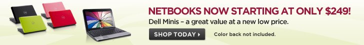 Netbooks Now Starting At Only $249!