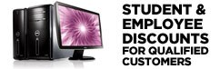 Student And Employee Discounts For Qualified Customers.