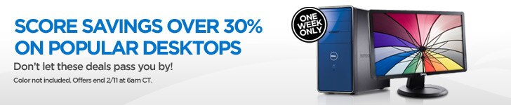 Score savings over 30% on popular desktops.