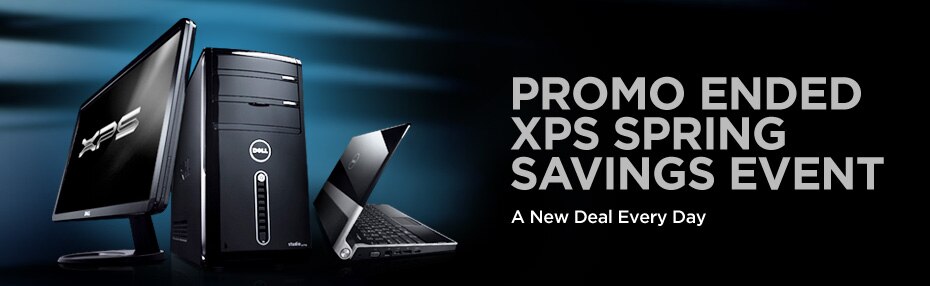 Promo Ended XPS Spring Savings Event