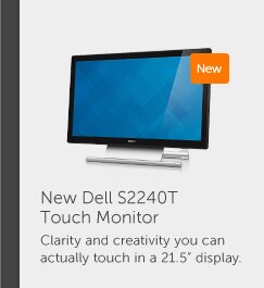 New Dell S2240T Tocuh Monitor