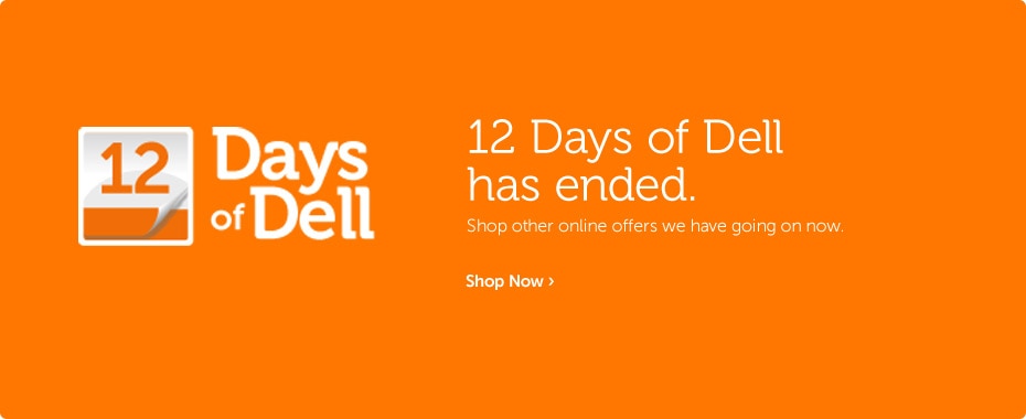 12 Days of Dell has ended.