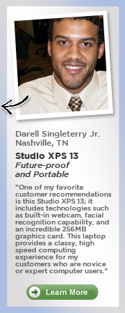 Studio XPS 13 future - proof and poratble