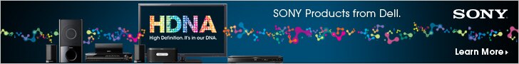 Sony - Sony Products from Dell | Learn More.