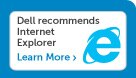Dell recommends Internet Explorer