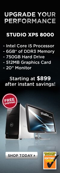 Studio XPS 8000 - Starting at $899 after instant savings | Shop Today