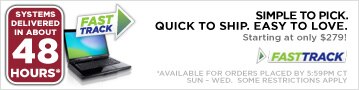 Simple to Pick. Quick to Ship. Easy to Love. Starting at only $279. | Shop FastTrack Systems