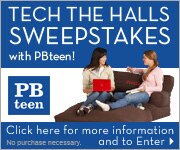 Tech The Halls Sweepstakes with PBTeen!