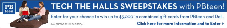 Tech The Halls Sweepstakes with PBTeen!