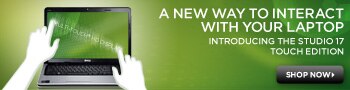 A new way to interact with your Laptop - Introducing the Studio 17 Touch Edition | Personalize Now