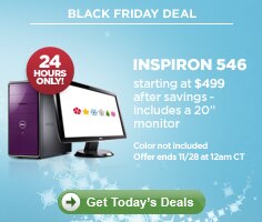 Black Friday Deal. Inspiron Zino HD Desktop Starting at $199 after savings. | Get Today's Deals.
