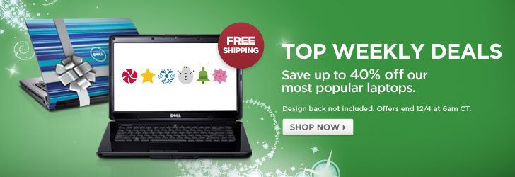 Top Weekly Deals. Save up to 40% off our most popular laptops. | Shop Now
