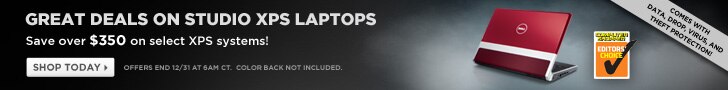 Great deals on Studio XPS laptops. Save over $350 on select XPS systems. | Shop Today