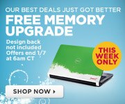 Our best deals just got better. Free Memory upgrade. | Shop Now.
