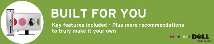 Inspiron Desktop PCs Built for You - Key features included-Plus more recommendations to truly make it your own computer 