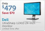 Dell UltraSharp U2410 24-inch monitor